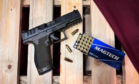 PISTOLET WALTHER PDP 4,5" OD GREEN OR