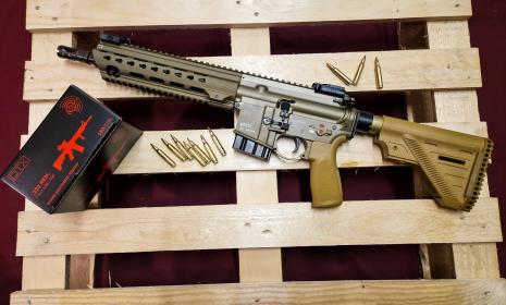 CARABINE HECKLER&KOCH MR223 A3 RAL8000 11"