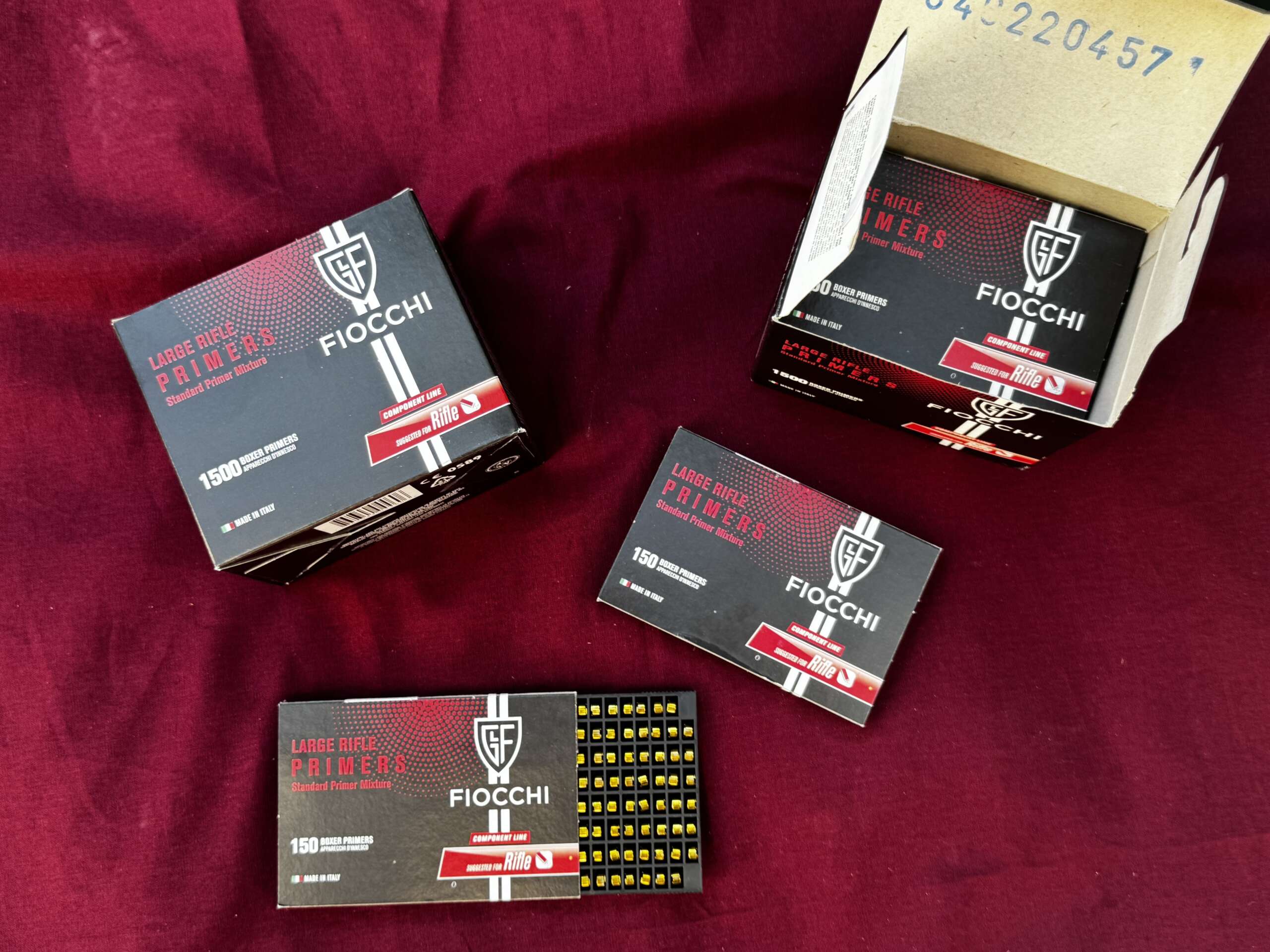 FIOCCHI LARGE RIFLE PRIMERS