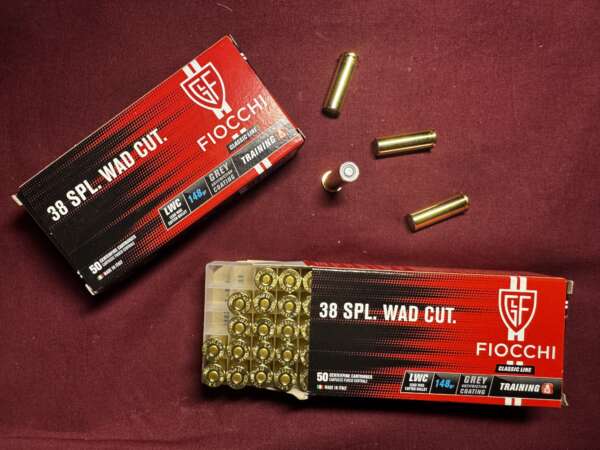 FIOCCHI 38SPC WAD.CUT. LWC 148GRS