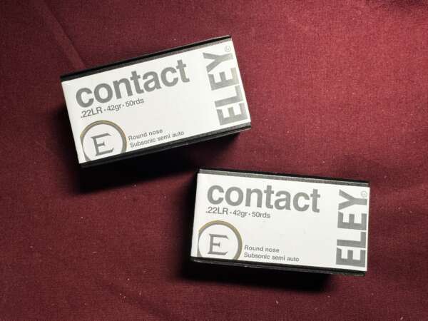 ELEY 22LR CONTACT 42GR SUBSONIC SEMI-AUTO