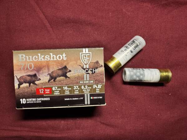 FIOCCHI 12-67 BUCKSHOT 37G 6,2mm