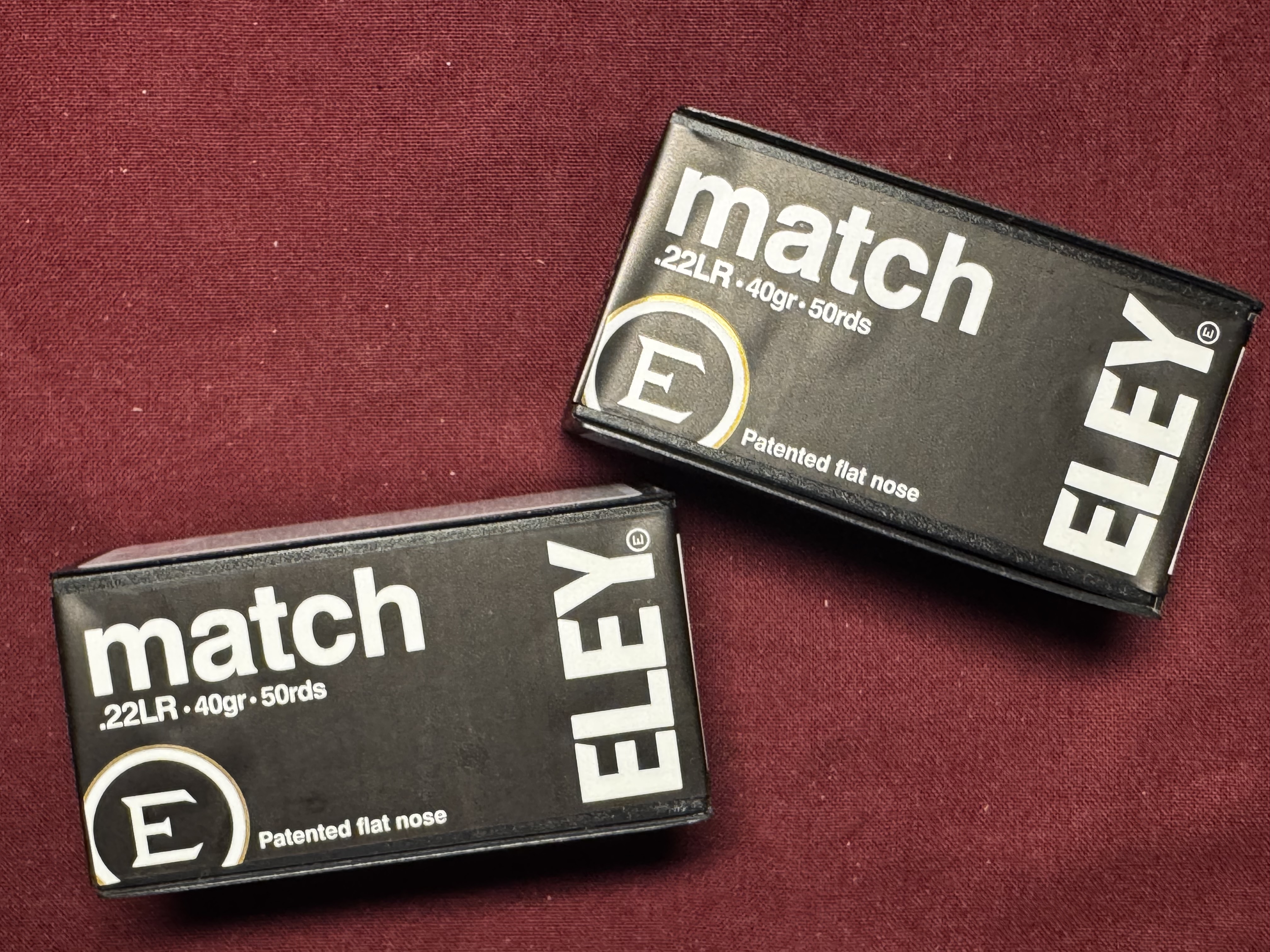 ELEY MATCH 40GR FLAT NOSE