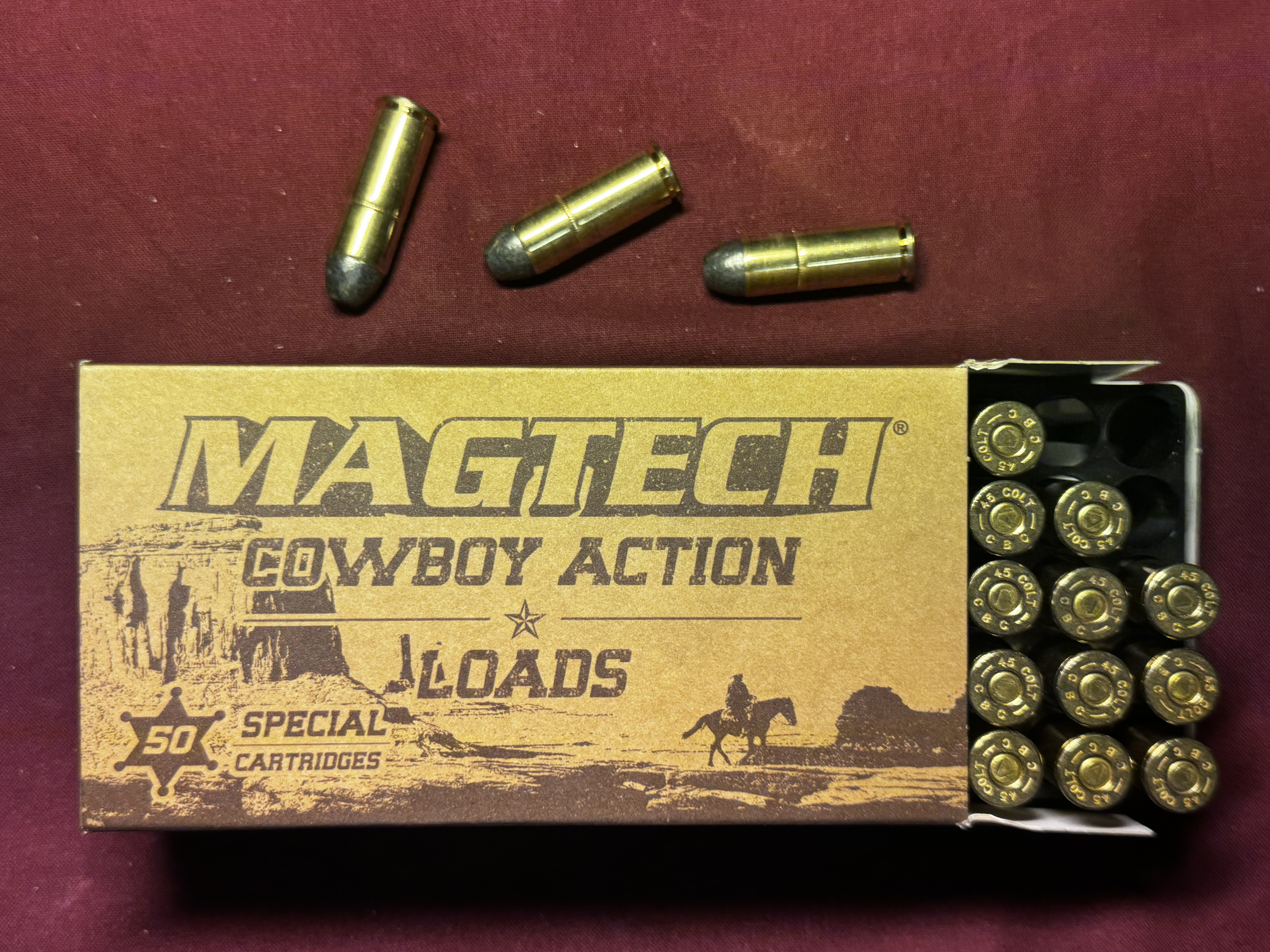 MAGTECH 45 COLT 250 GRS L-FLAT