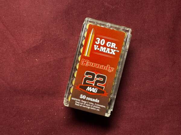 HORNADY 22MAG 30GR V-MAX