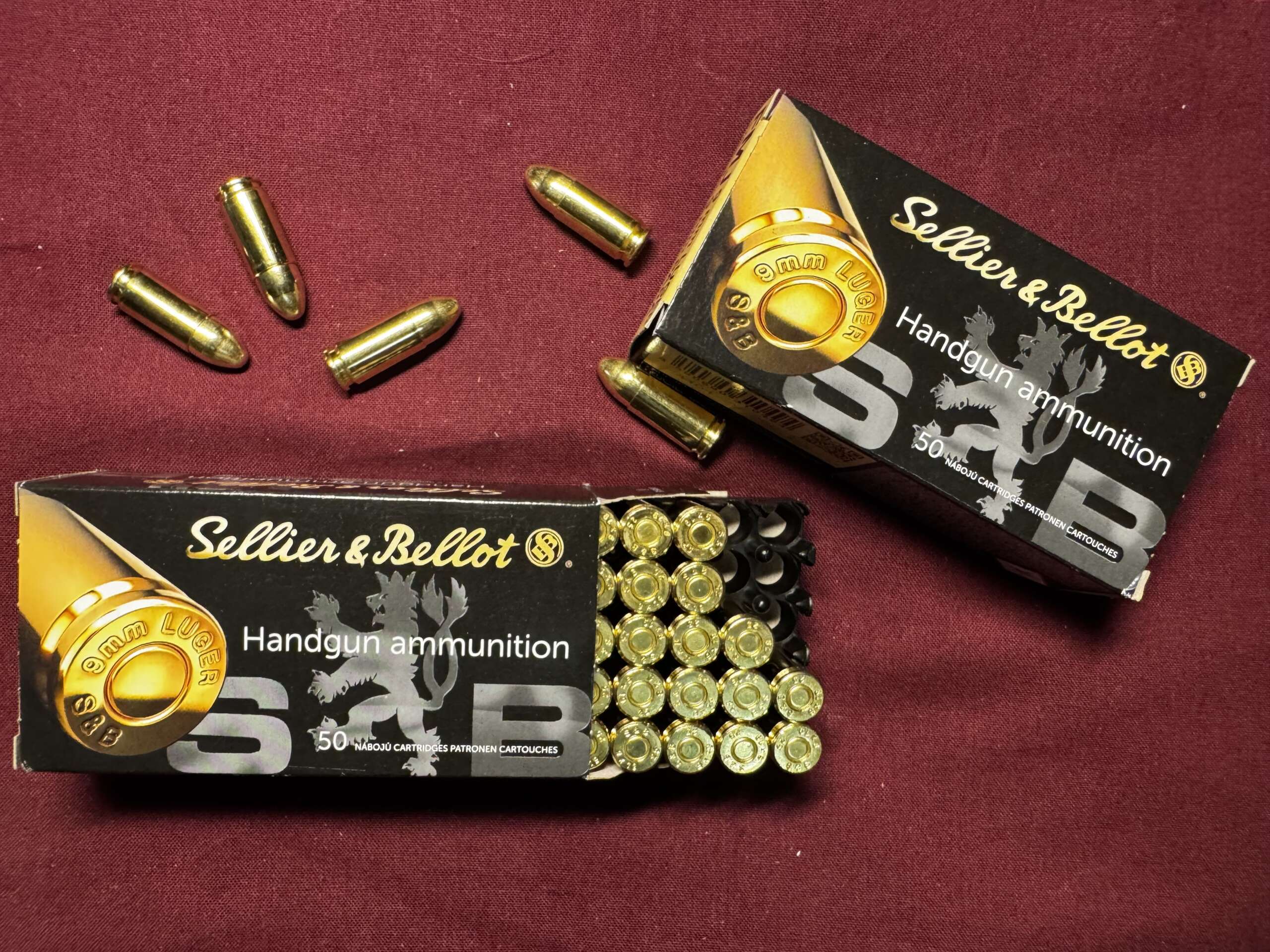 SELLIER&BELLOT 9X19 FMJ 124GRS
