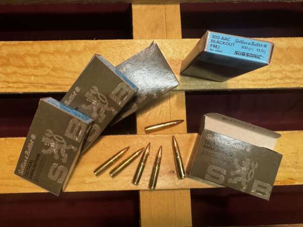 SELLIER&BELLOT 300AAC SUBSONIC 200 GRS FMJ