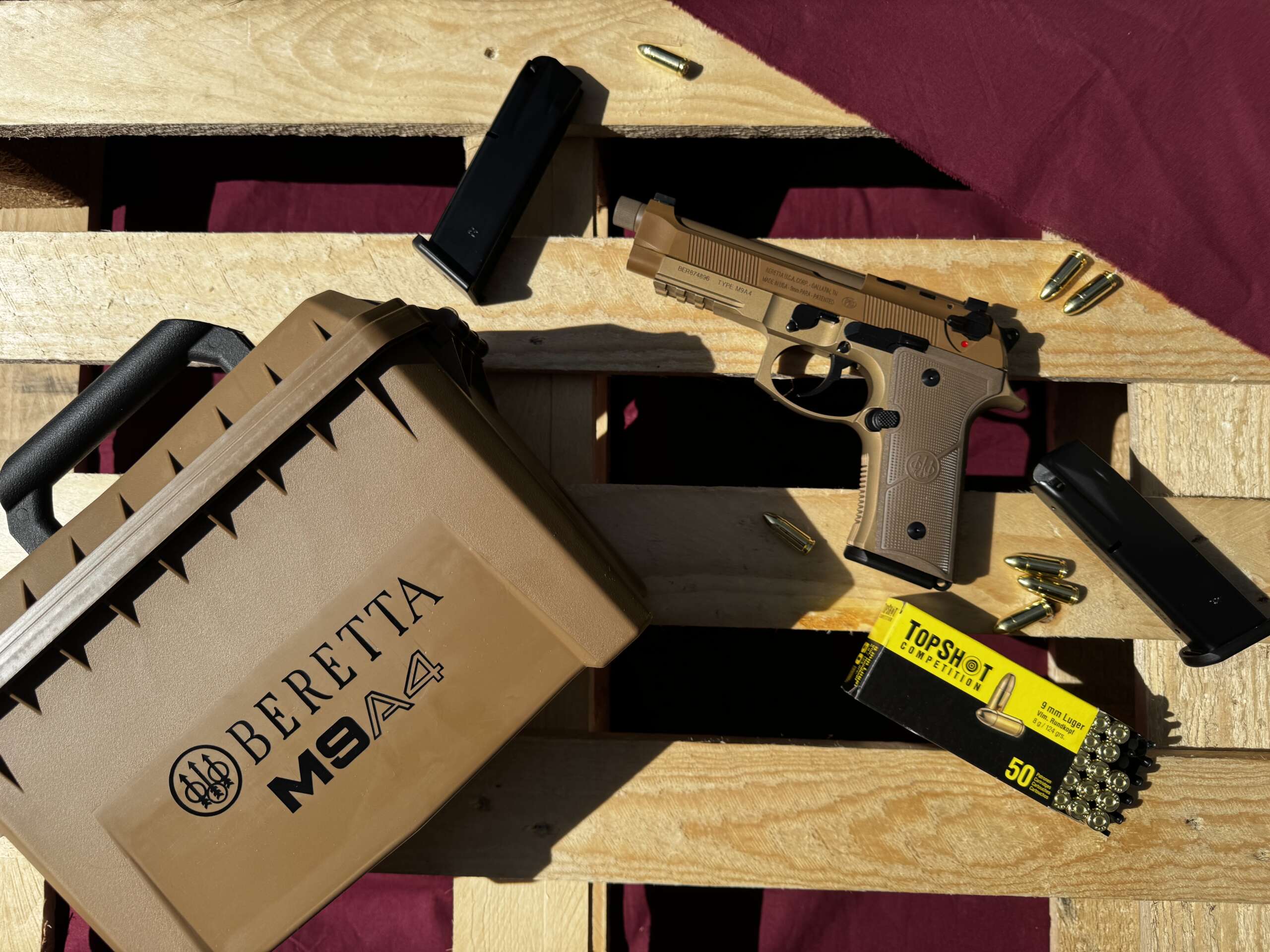 PISTOLET BERETTA M9A4 FDE