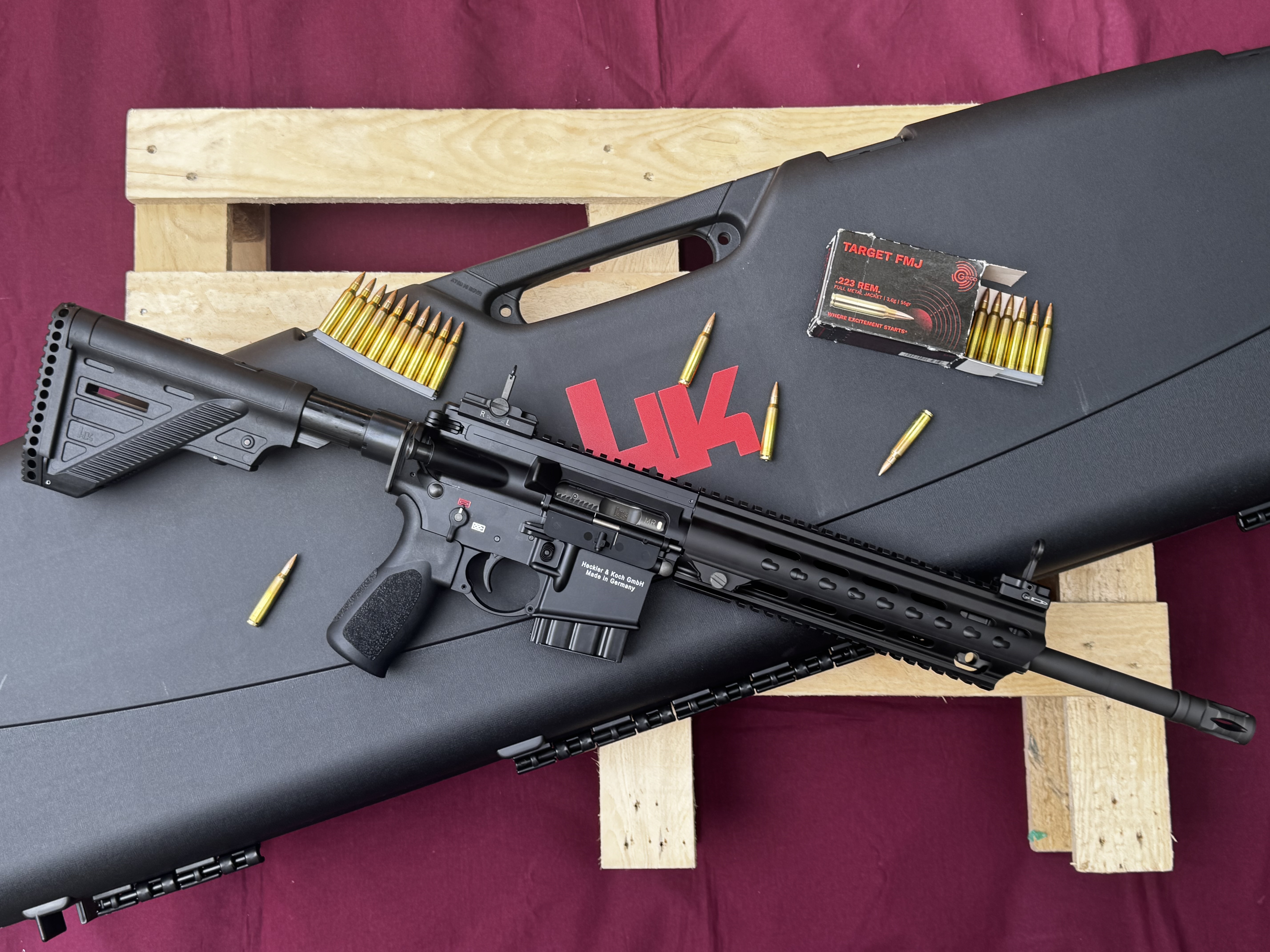 CARABINE HECKLER&KOCH MR223 BLACK 14"