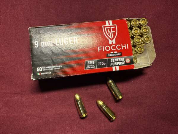 FIOCCHI 9X19 115GR FMJ