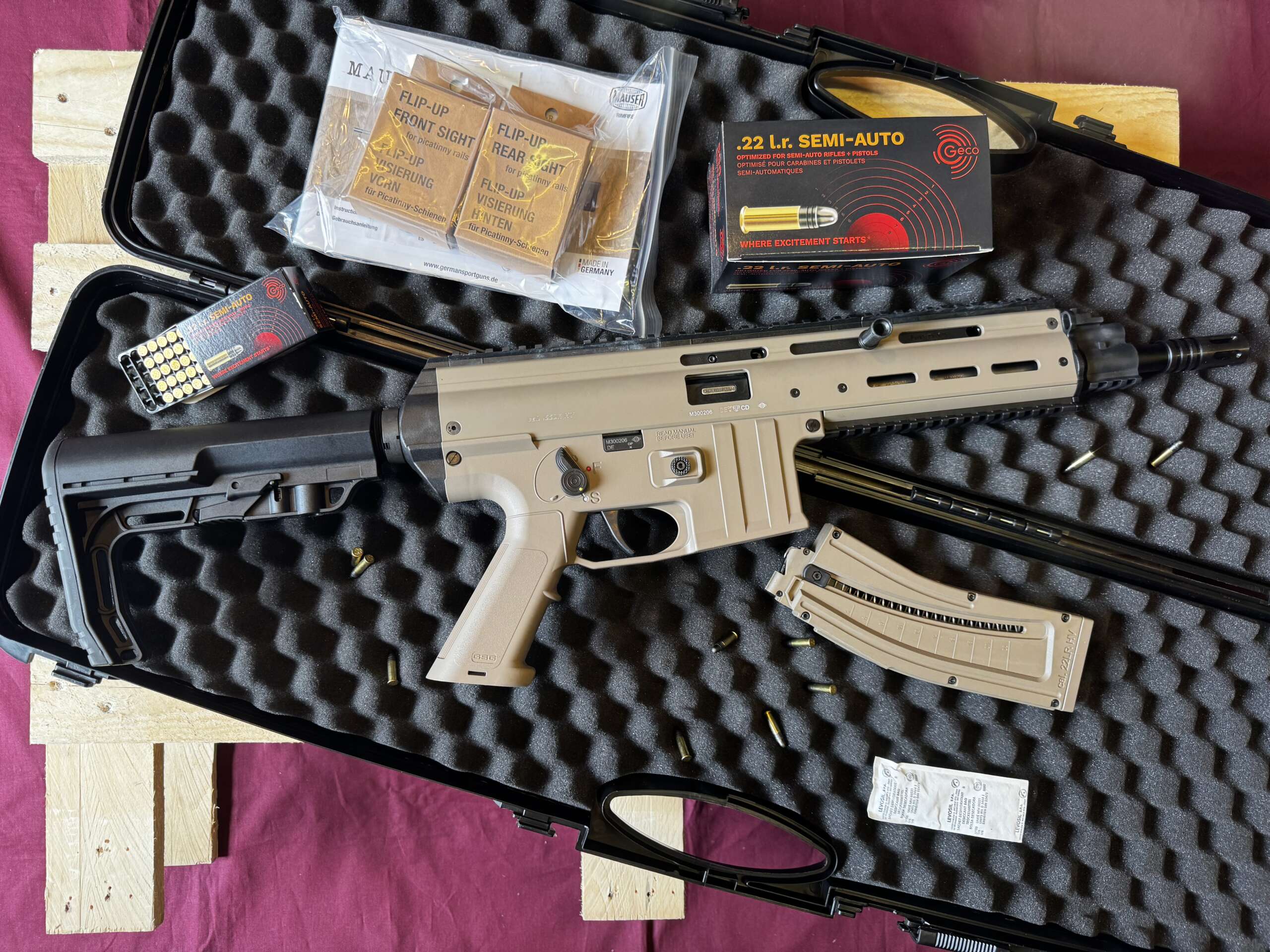 CARABINE MAUSER M15 TACOPS US TAN