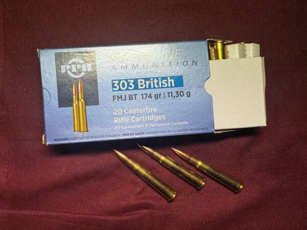 PPU 303 BRITISH FMJ BT 174 GR
