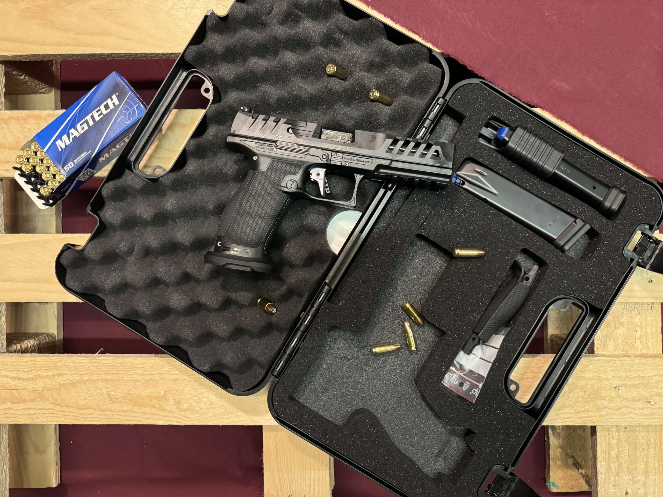 PISTOLET WALTHER PDP STEELFRAME