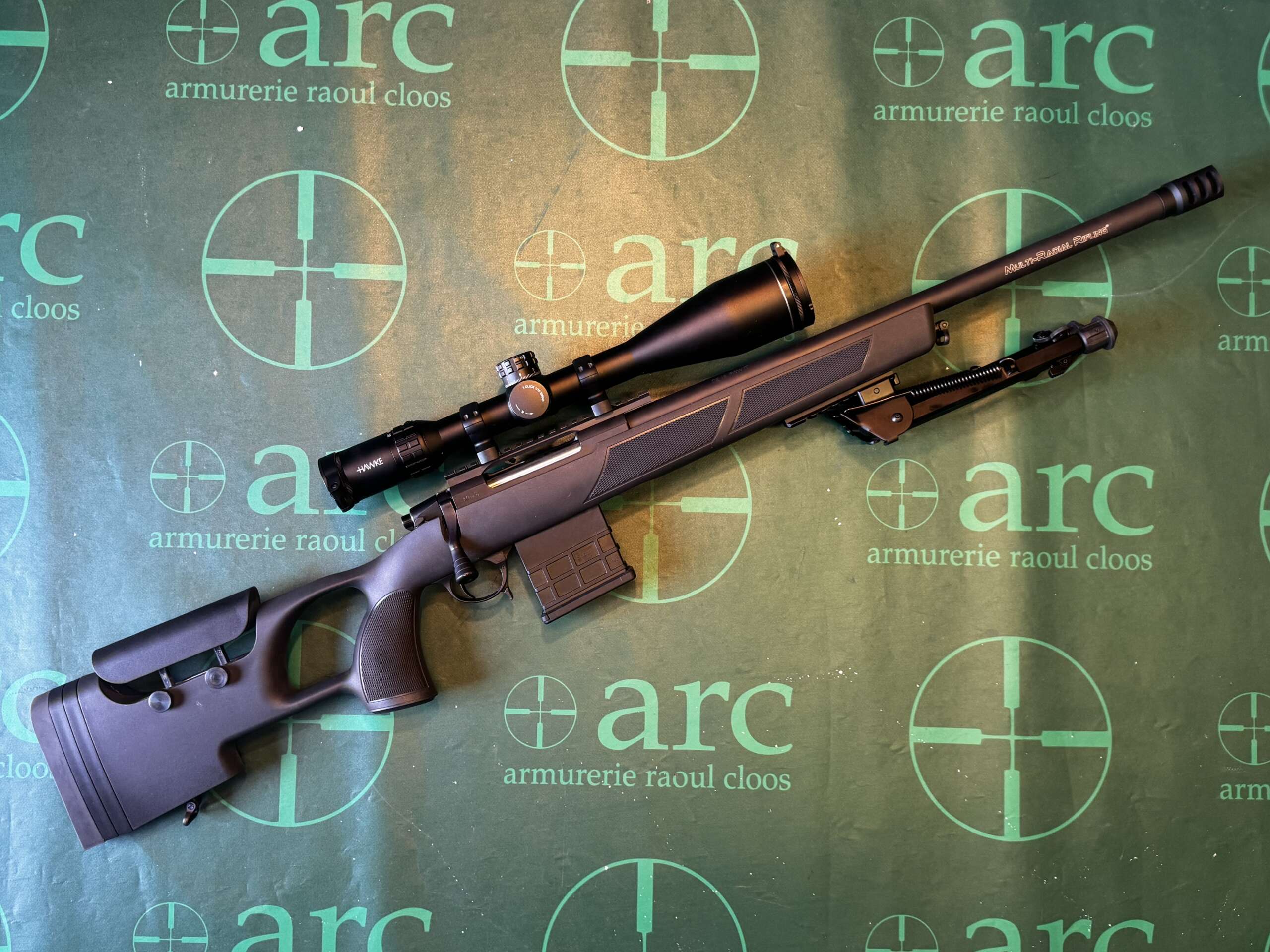 CARABINE SABATTI URBAN SNIPER + LUNETTE HAWKE FRONTIER 5+30X56 +BIPOD UTG