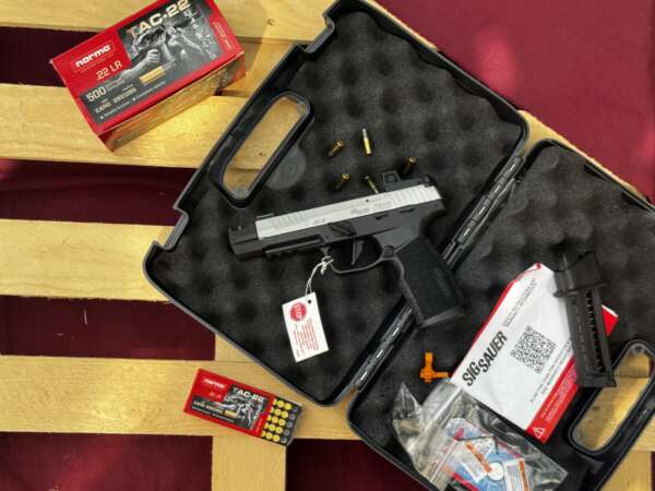 PISTOLET SIGSAUER P322 T-COMP RXZE
