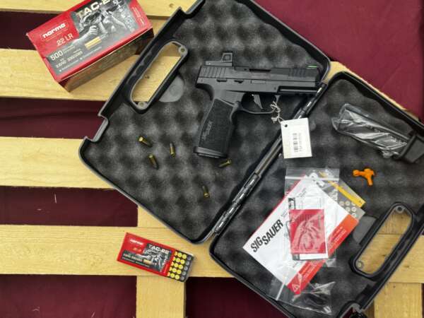 PISTOLET SIGSAUER P322 B RXZE