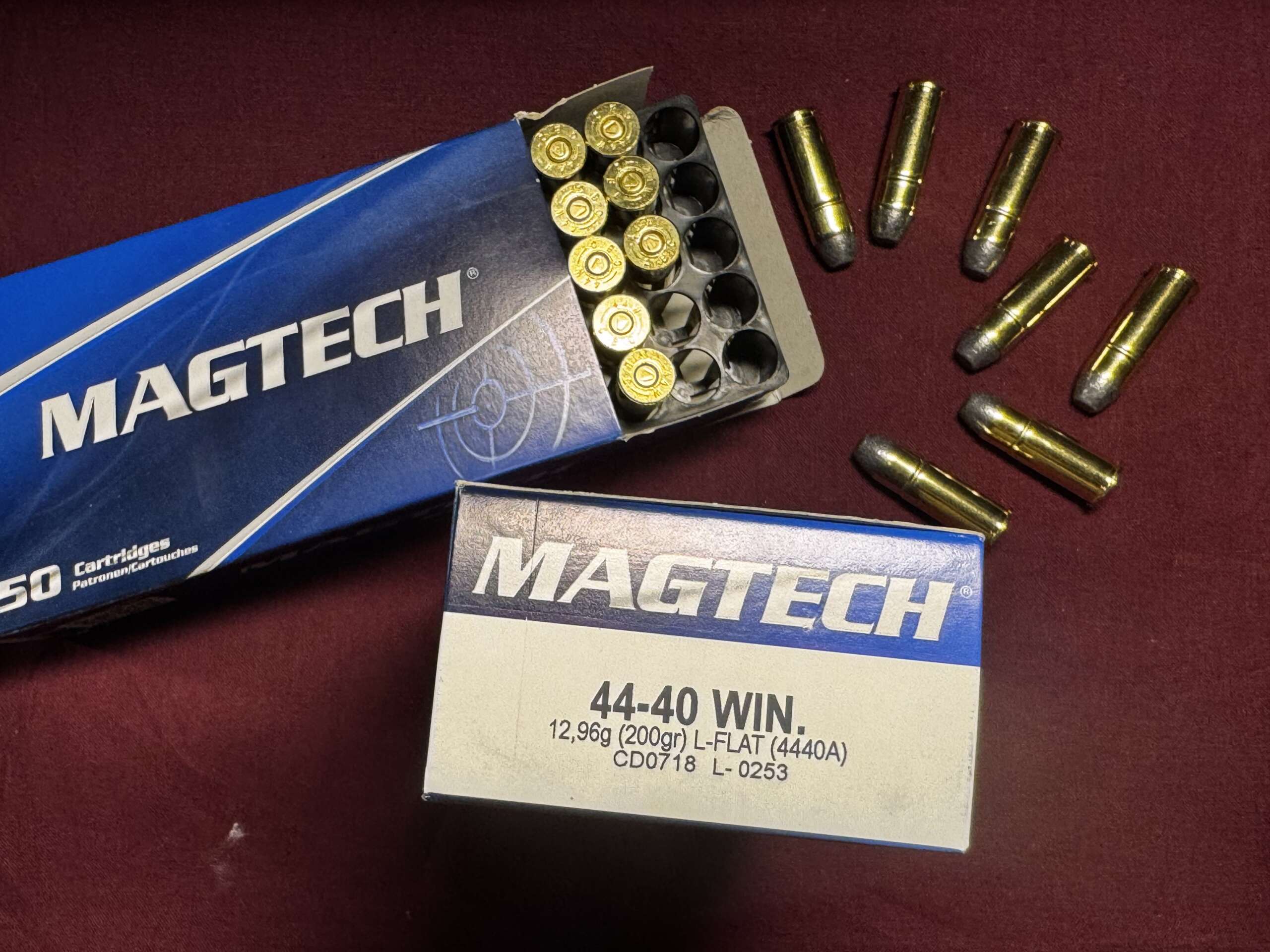 MAGTECH 44-40 WIN 200GR L-FLAT