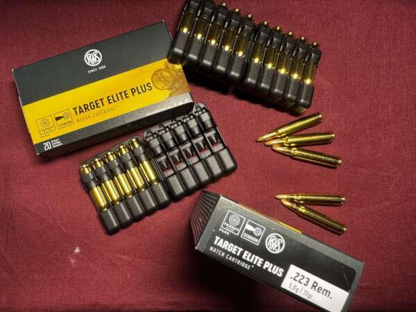 RWS .223REM 77GR FMJ TARGET ELITE PLUS