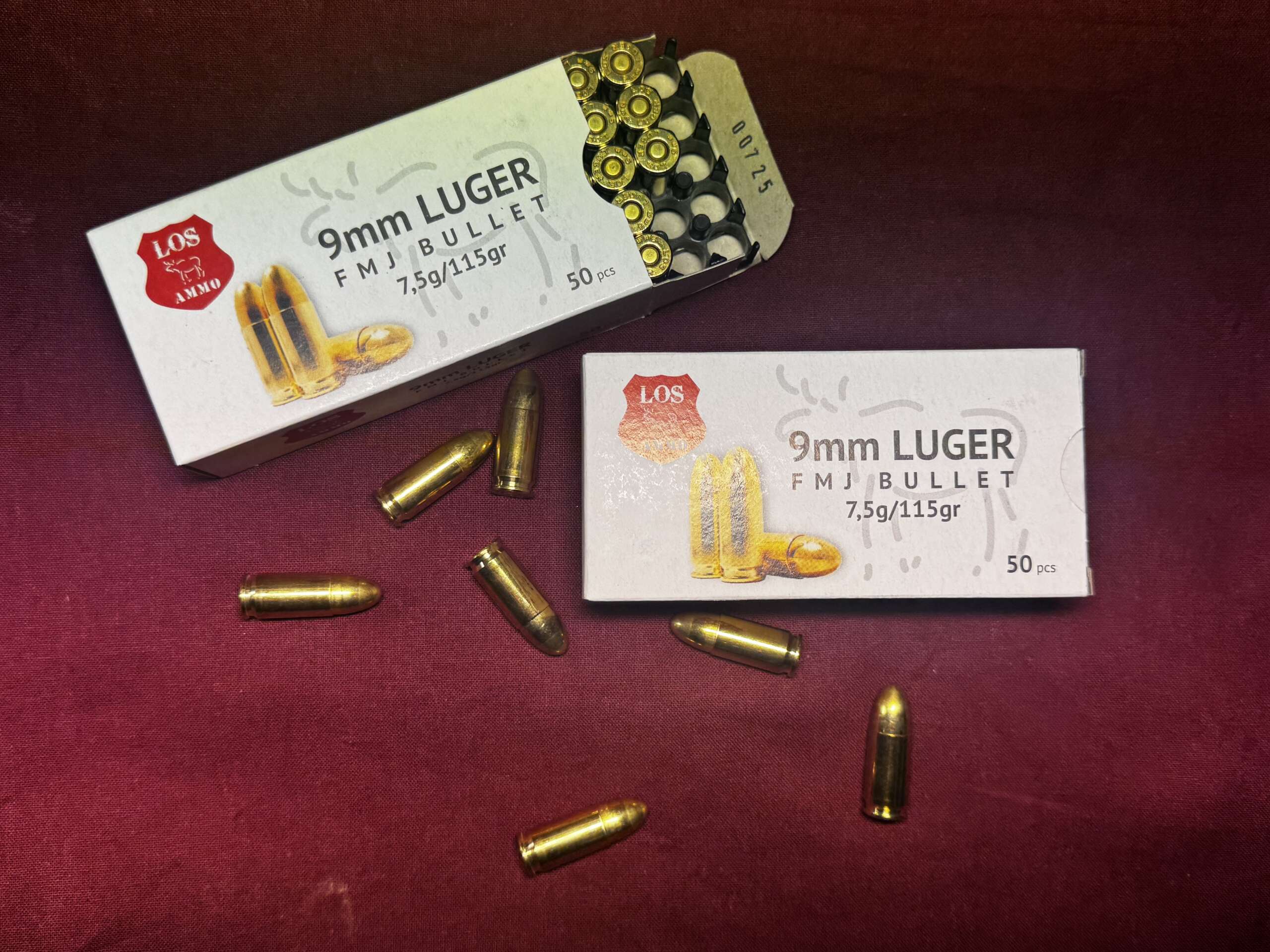 LOS 9X19 7,5G/115GR FMJ