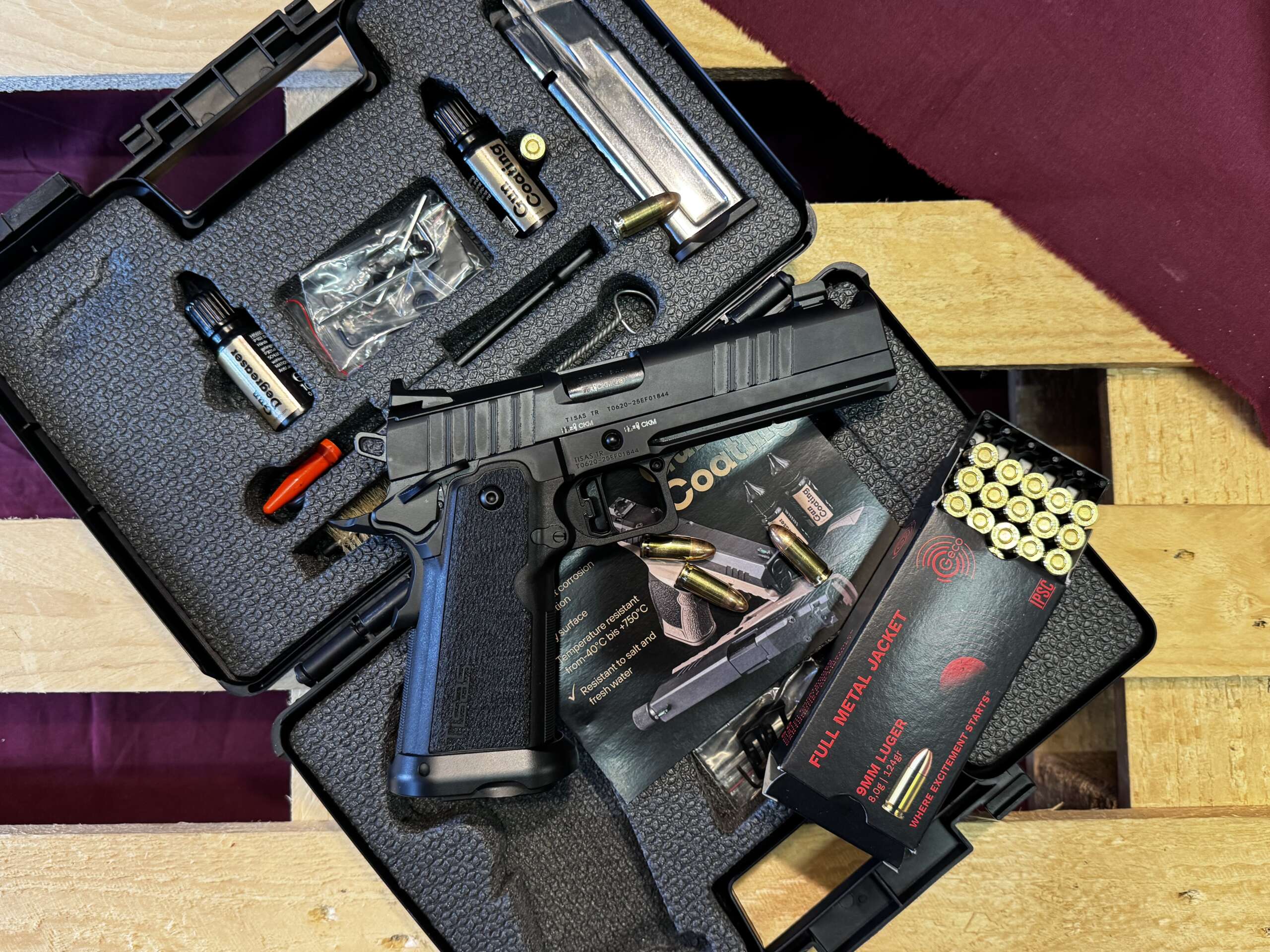PISTOLET TISAS DUTY 9 DS COMP 2011