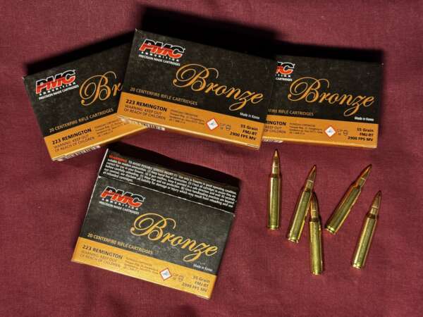 PMC 223REM BRONZE FMJ-BT 55GR