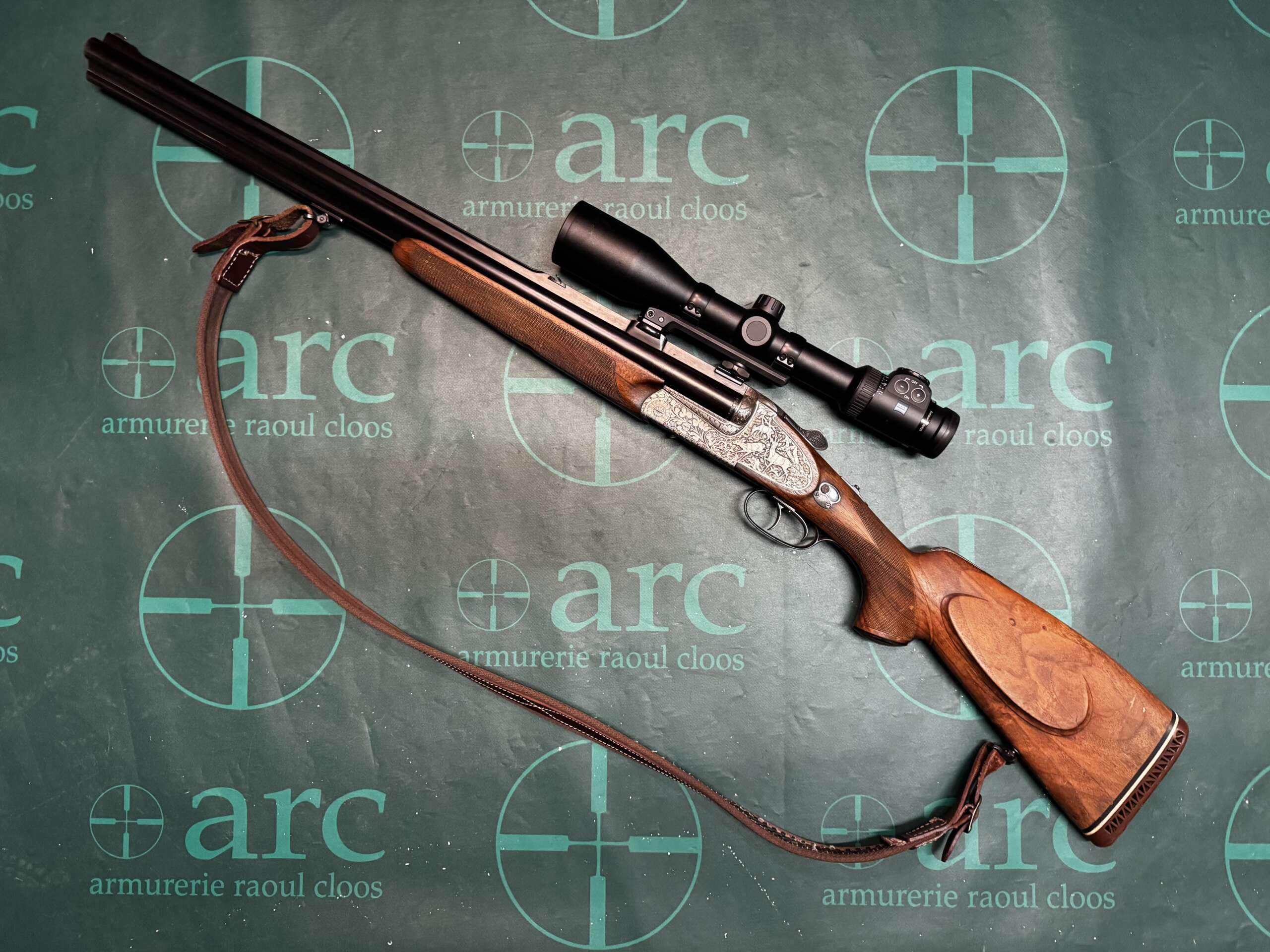 FUSIL A 4 CANNON VIERLING FANZOJ + LUNETTE ZEISS CONQUEST DL 3-12X50