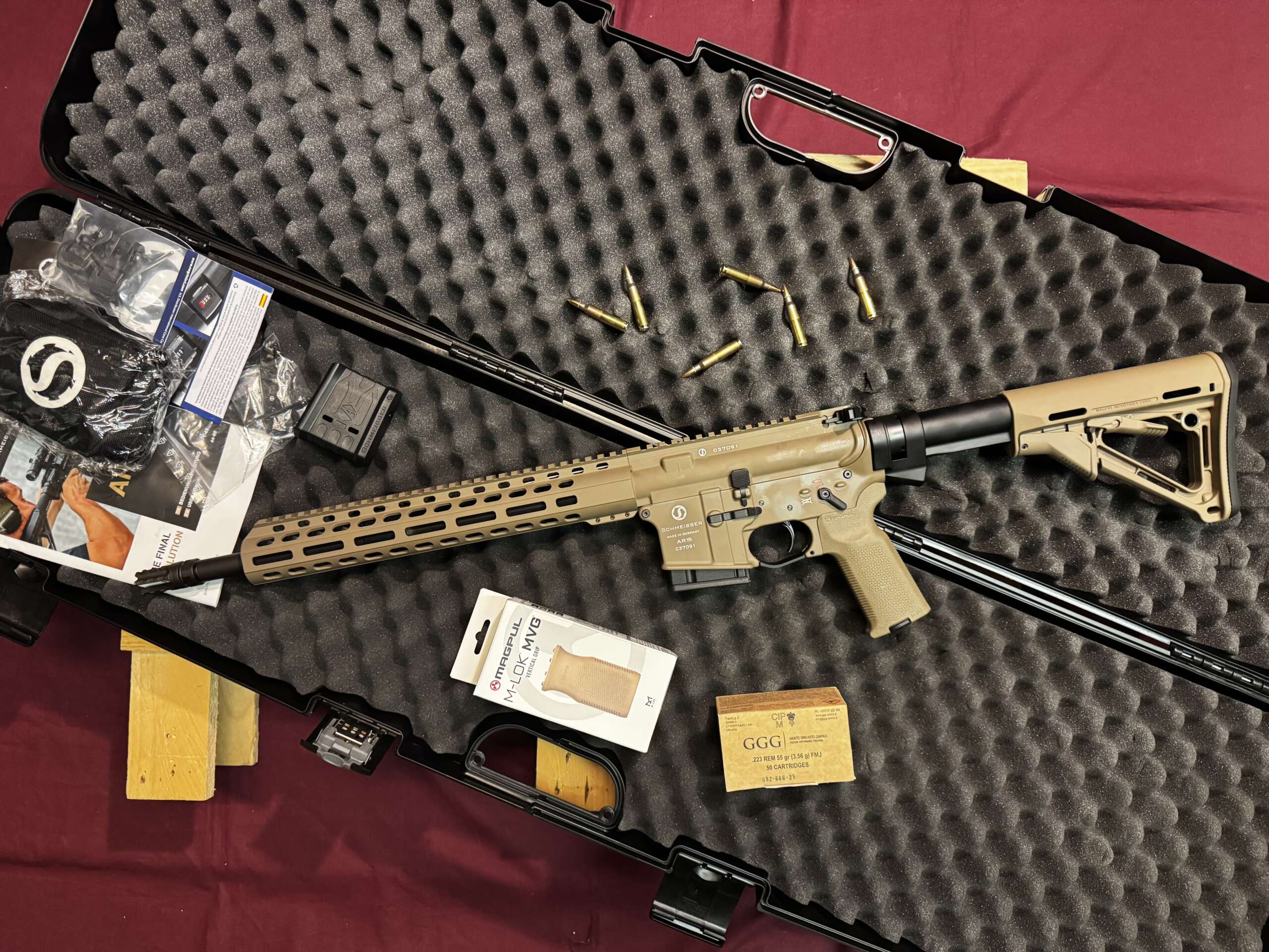 CARABINE SCHMEISSER AR15-M4FL FDE 14,5"