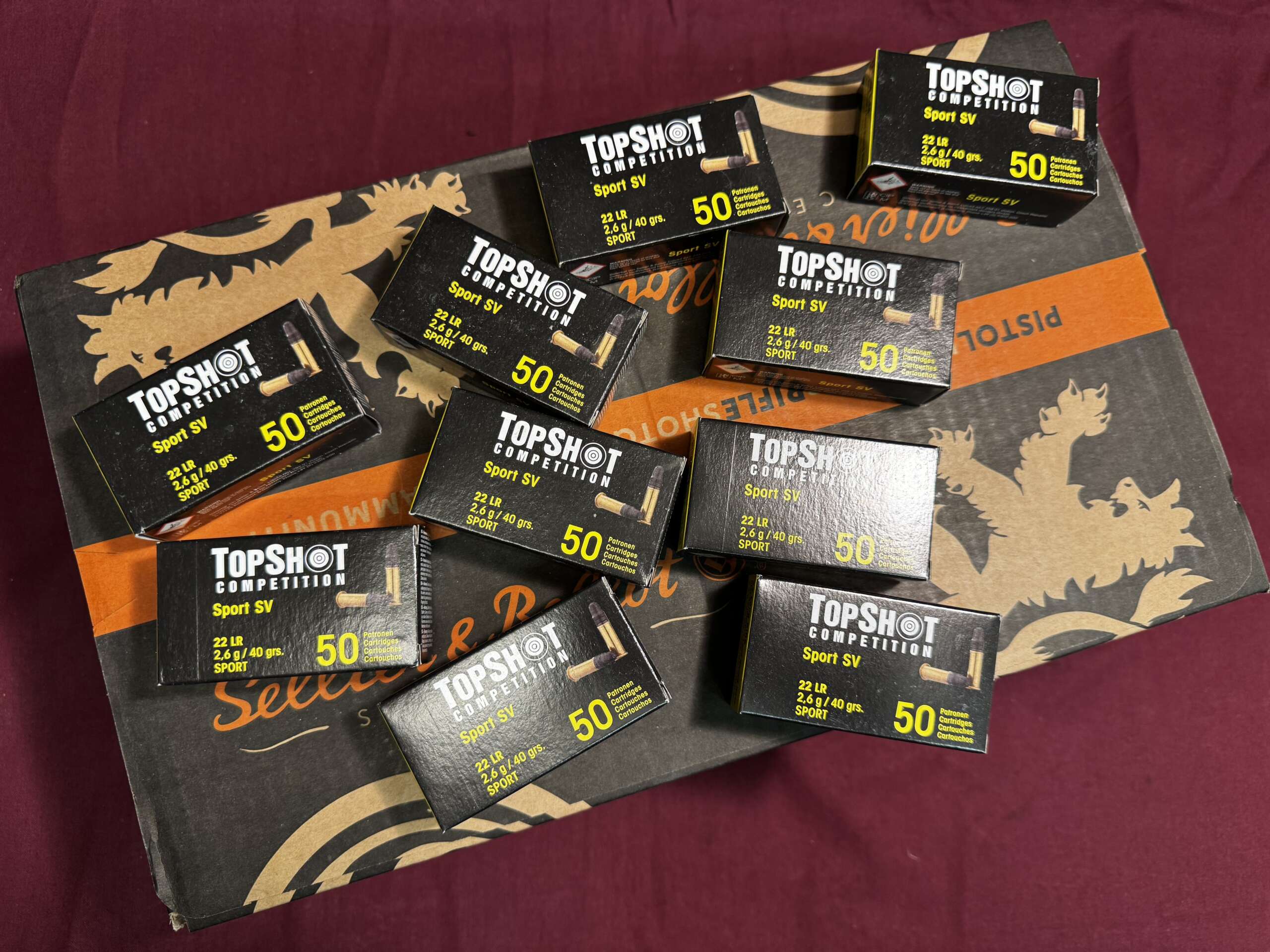 TOPSHOT COMPETITION 22LR SPORT SV 2,6G/40GRS