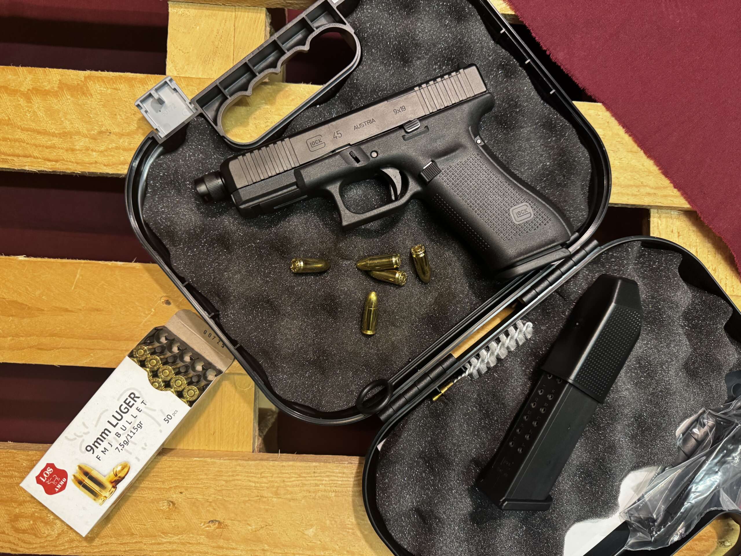 PISTOLET GLOCK 45 MOS/FS