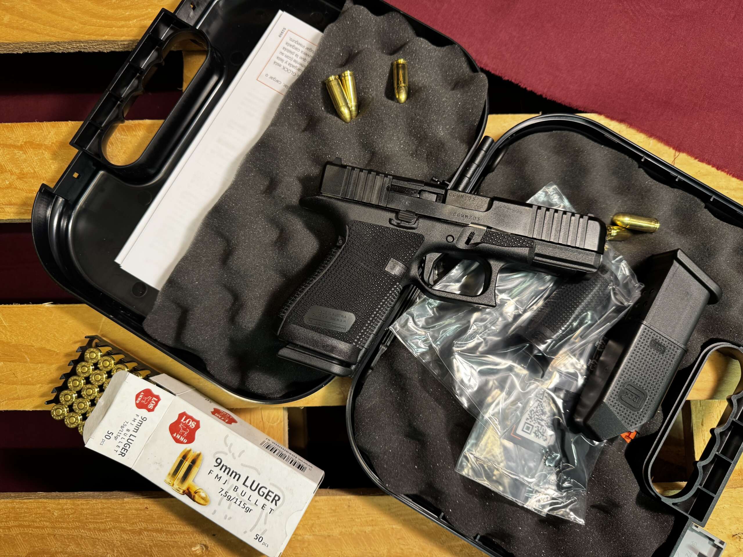 PISTOLET GLOCK 19 GEN 6 MOS