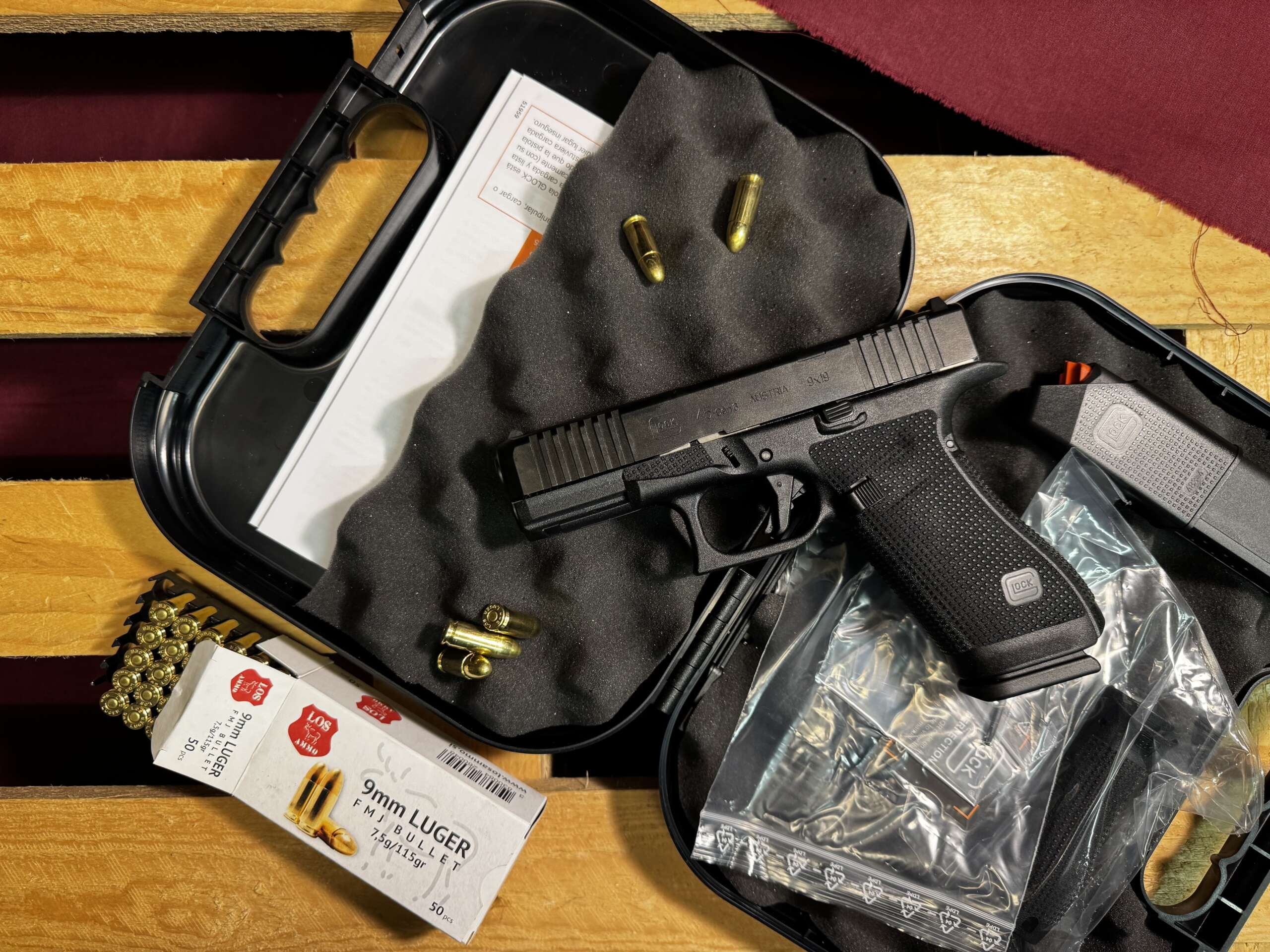 PISTOLET GLOCK 45 GEN 6 MOS