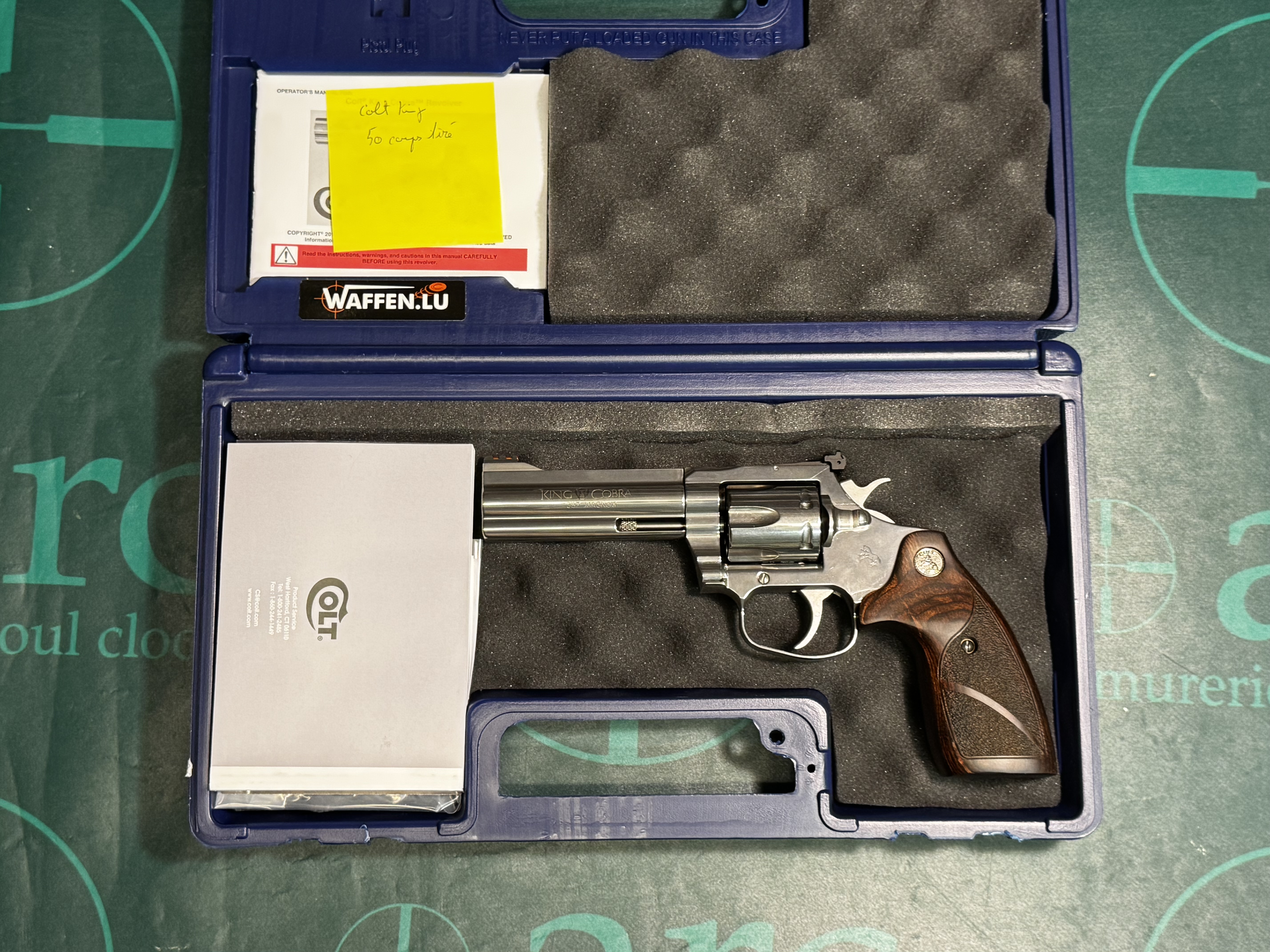 REVOLER COLT KING COBRA
