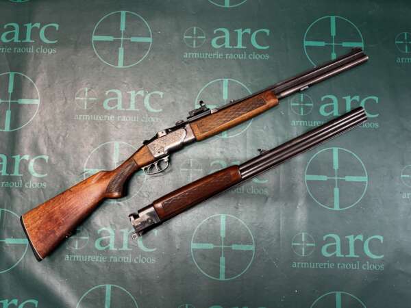 CARABINE MIXTE BRNO 2H + CANON BRNO2H601 CAL12
