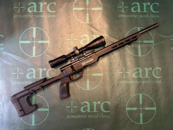 CARABINE SAVAGE B22 MDT + LUNETTE HAWKE 3-9X40