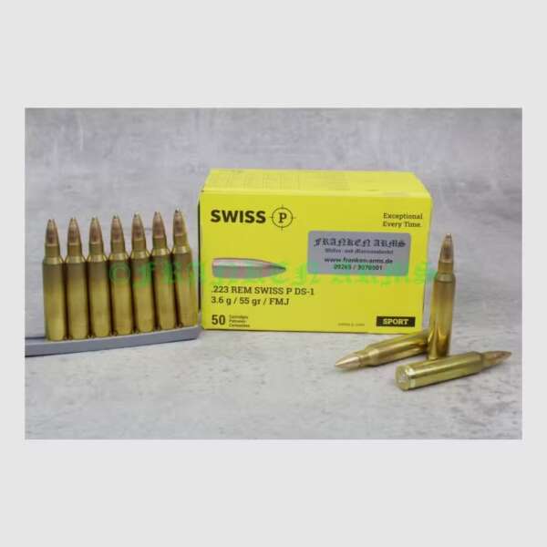 SWISSP DS-1 223REM FMJ 55grs