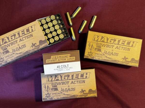PROMO MAGTECH COWBOY ACTION 45COLT LFN 250GR