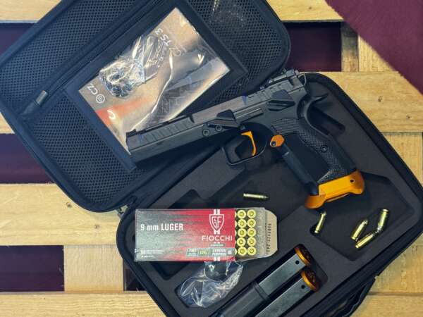 PISTOLET CZ SHADOW TS3 ORANGE